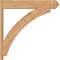 Ekena Millwork Thorton Arts & Crafts Smooth Outlooker, Western Red Cedar, 7 1/2"W x 40"D x 40"H OUT08X40X40THR03SWR - alternate 3